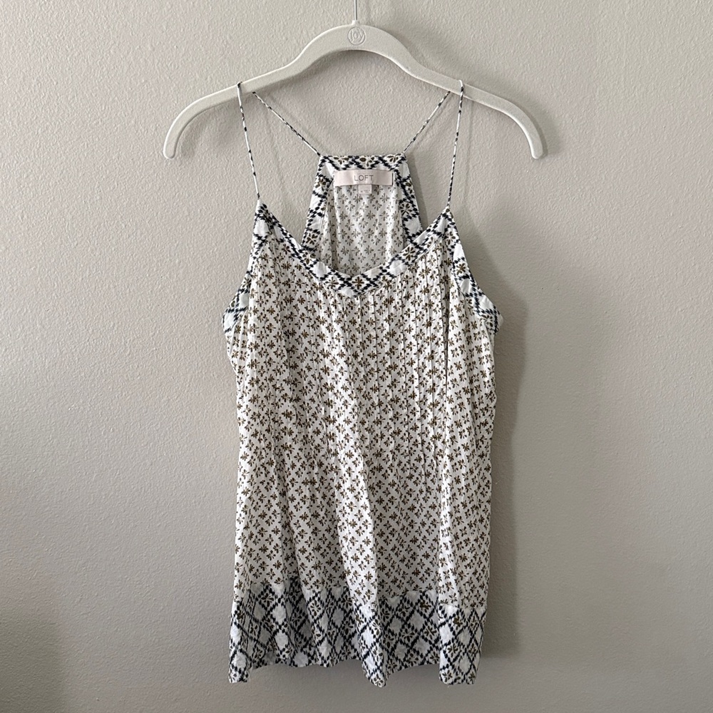 Loft Flowy Tank Top size M